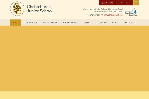 cjsdorset.org site used Mustard