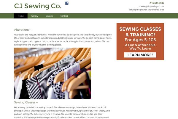 Site using The Social Links plugin