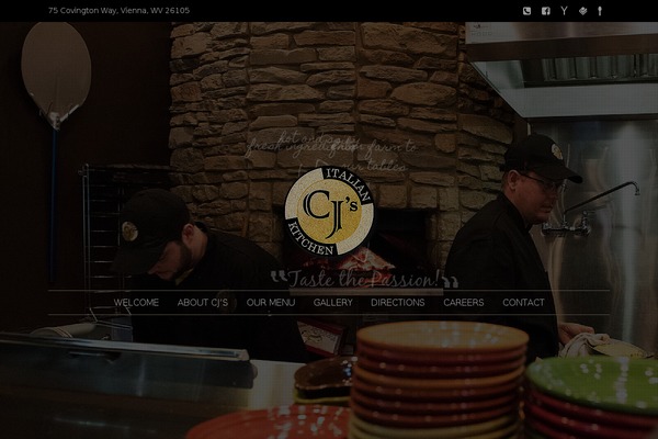 California theme site design template sample