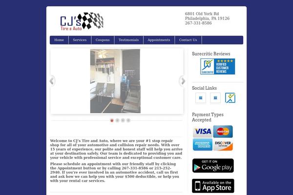 ReThink theme site design template sample