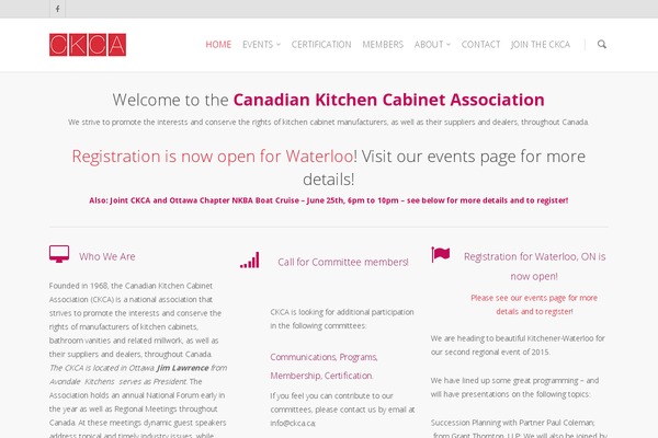ckca.ca site used Jupiterx-child