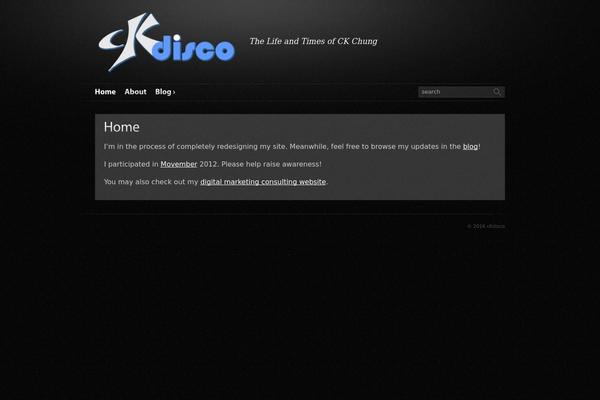 Fast Blog theme site design template sample