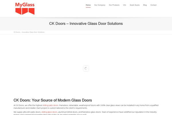 Flexform Child theme site design template sample