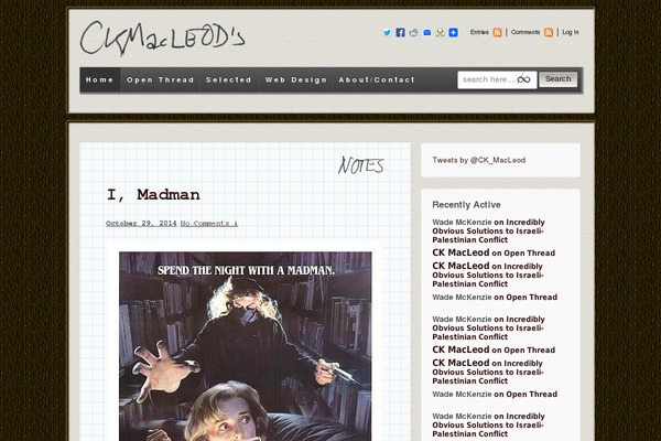ckmacleod.com site used Responsive