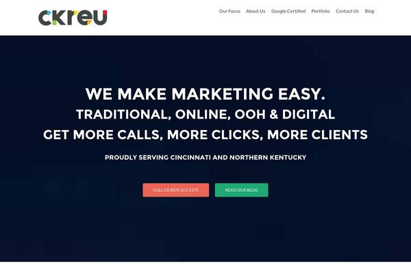 Zerif Pro theme site design template sample