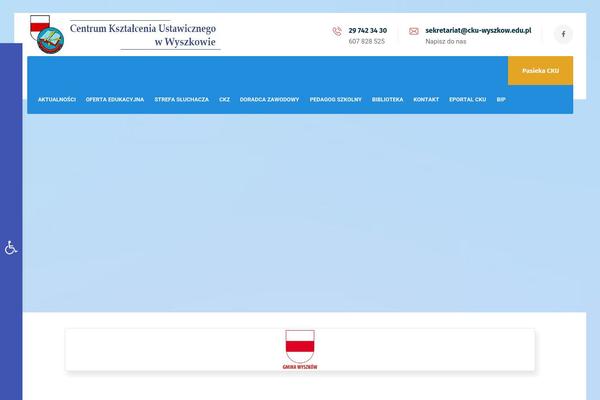 Site using Pojo Accessibility plugin