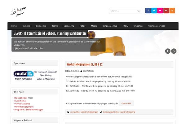 Courage theme site design template sample