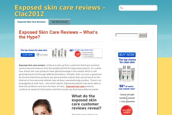 EzyReader theme site design template sample