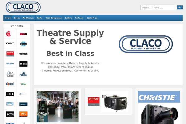 clacoequipment.com site used ResponsivePro