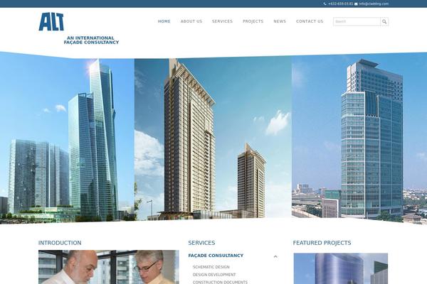 Alt theme site design template sample