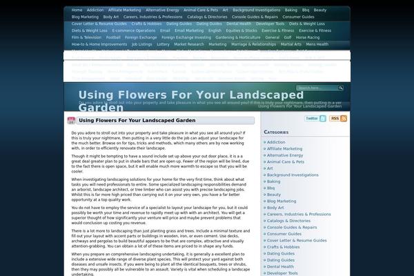 EOS theme site design template sample