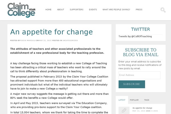 claimyourcollege.org site used Cyc