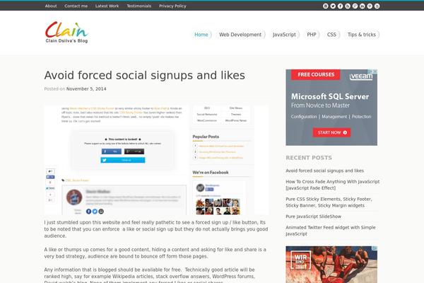 m1 theme site design template sample