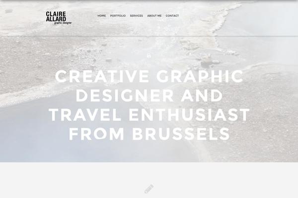 CABANA theme site design template sample