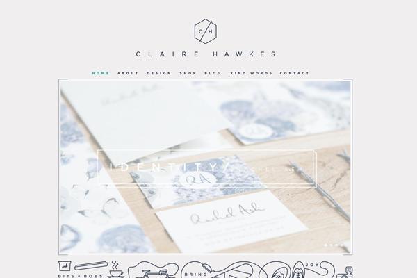 Gather theme site design template sample