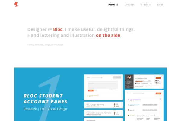 Semplice theme site design template sample