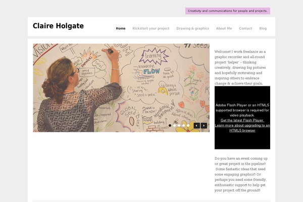 claireholgate.co.uk site used Scope