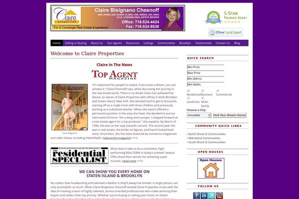 Branfordmagazine Pro theme site design template sample