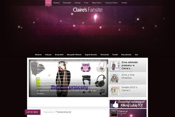 Glow theme site design template sample