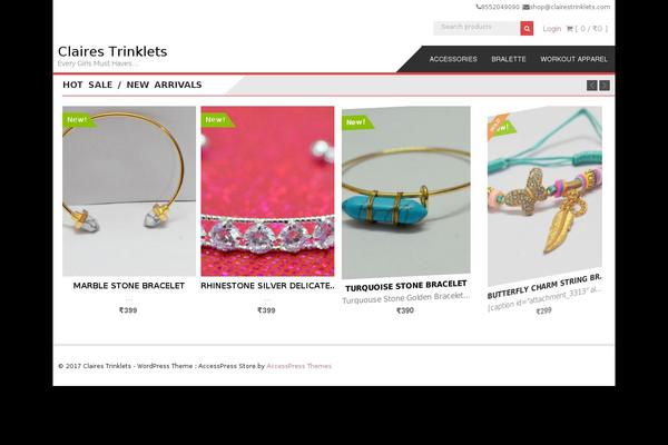 Site using WP e-Commerce Products Quick View plugin