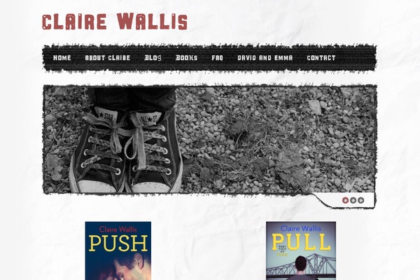 clairewallis.com site used Grungexperience