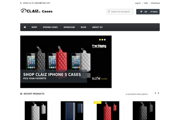 Proffet theme site design template sample