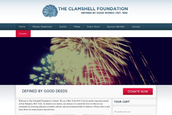 The-cause theme site design template sample