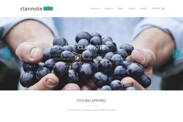 Ample theme site design template sample