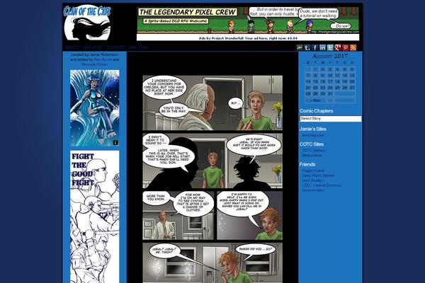 Site using Comic Easel plugin