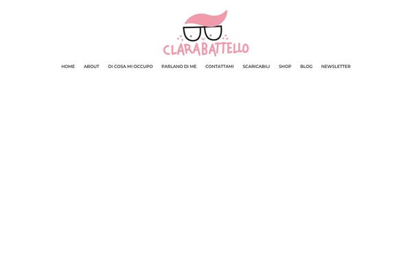 clarabattello.it site used Carraway-premium