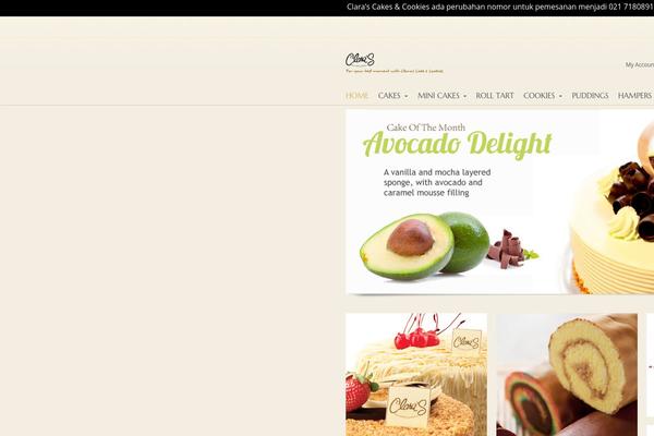 clarascake.com site used Emola-shop