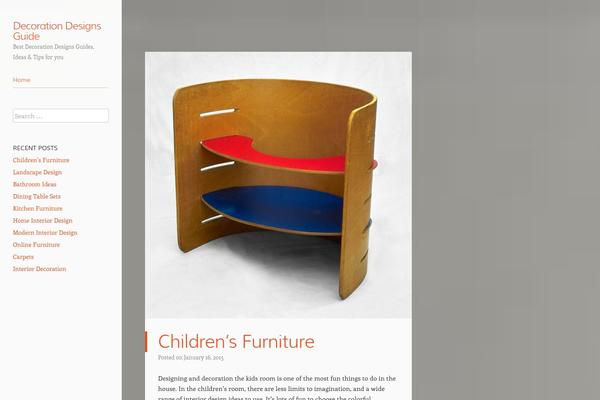 Confit theme site design template sample
