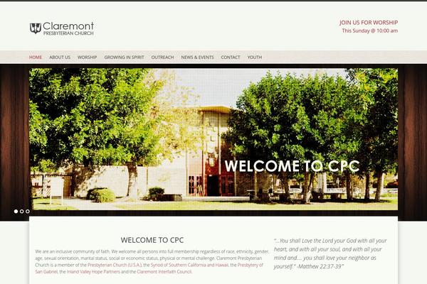 Genesis Church theme site design template sample