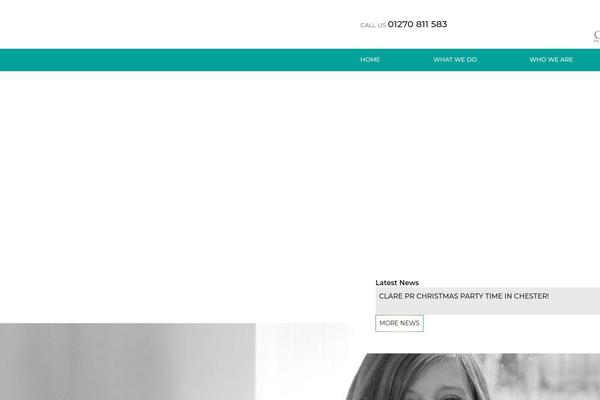 clarepr.com site used Brightred-child