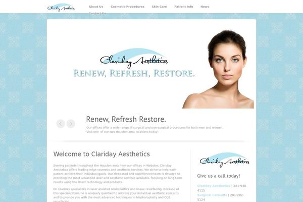 Pai theme site design template sample