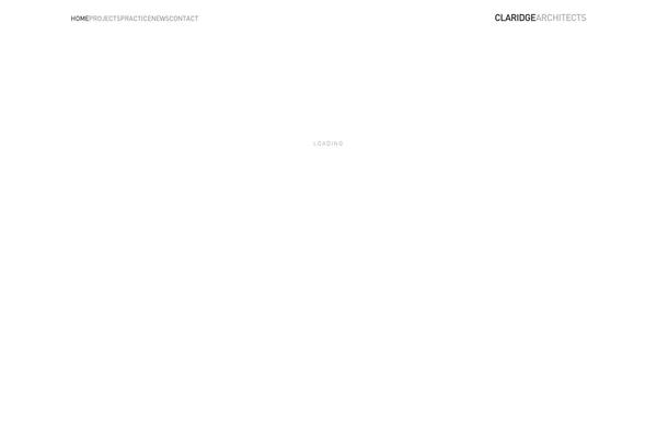 claridgearchitects.com site used Claridgearchitects