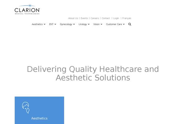 clarionmedical.com site used Clarion