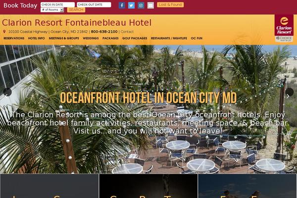 Site using D3-header-images plugin