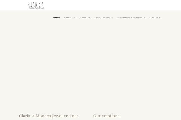 Fleur theme site design template sample