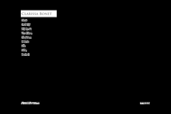 clarissabonet.com site used Minimalv2.1