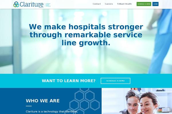 clariturehealth.com site used Clariture