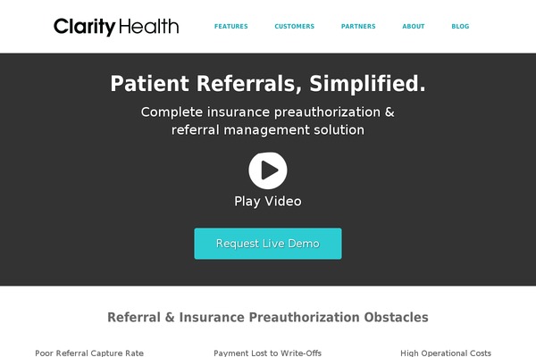 clarityhealth.com site used Clarityhealth