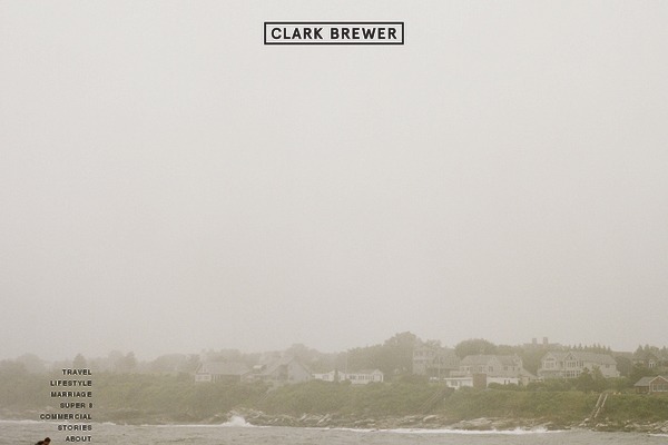 Clark theme site design template sample