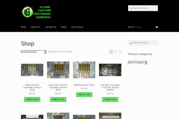 Site using Storefront Product Sharing plugin