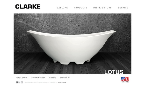 clarkeproducts.com site used Clarke
