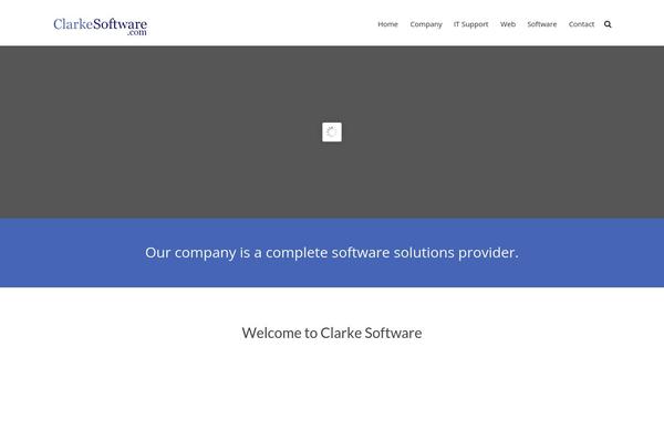 MF theme site design template sample