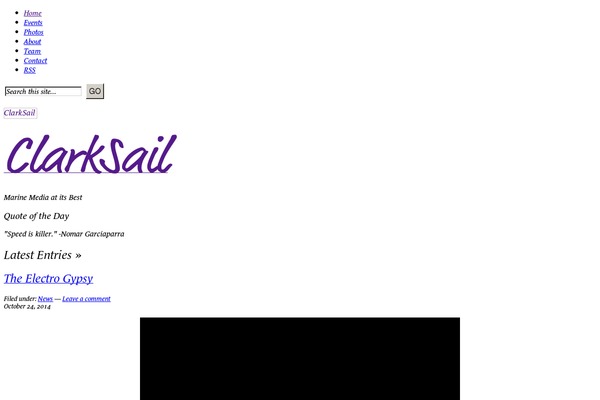 BroadNews theme site design template sample