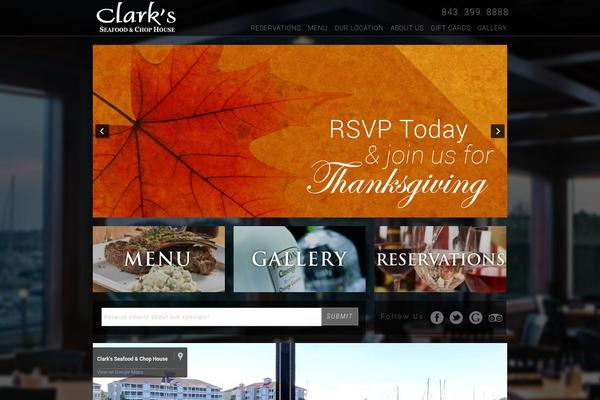 Food-Trike theme websites examples