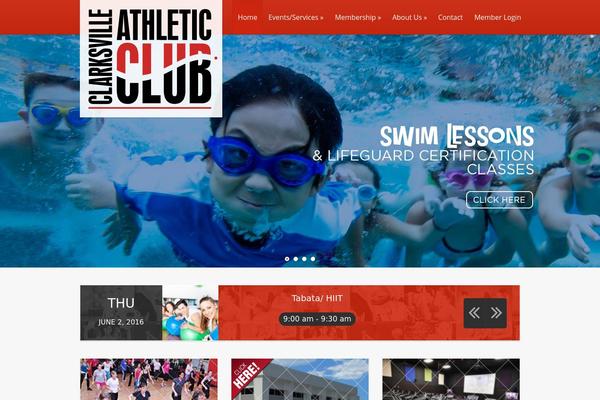 Sport theme site design template sample