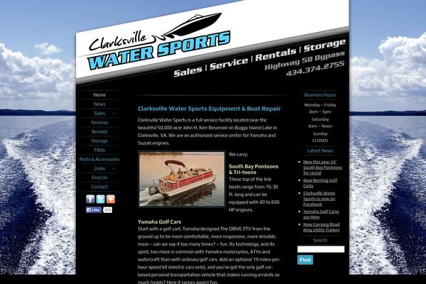 Blankslate Child theme site design template sample